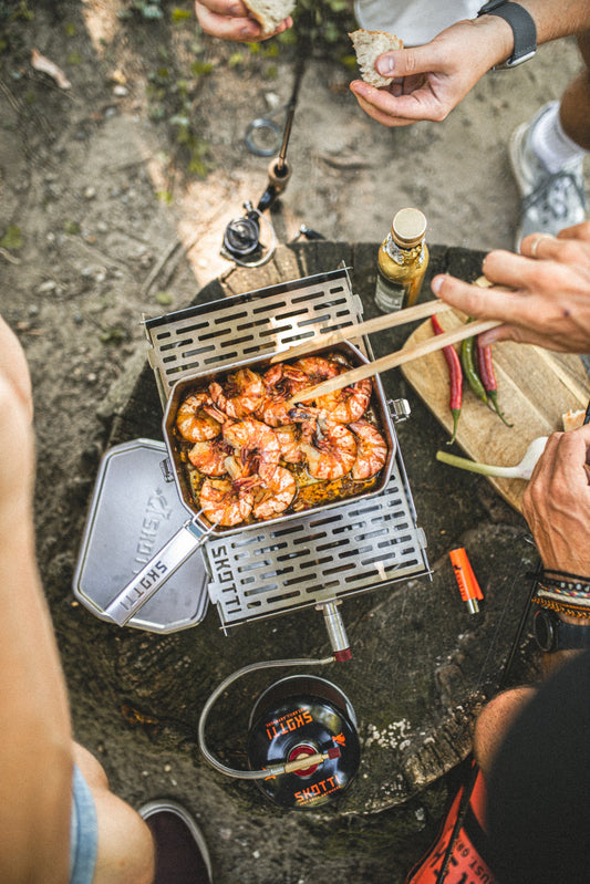 Easy Garlic & Chilli Prawns